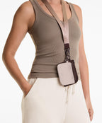 TWO PIECE WALLET WITH LANYARD