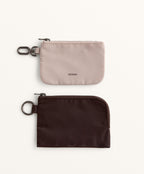 TWO PIECE WALLET WITH LANYARD