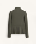 LIGHT WARM PEPLUM TECHNICAL JACKET