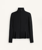 LIGHT WARM PEPLUM TECHNICAL JACKET