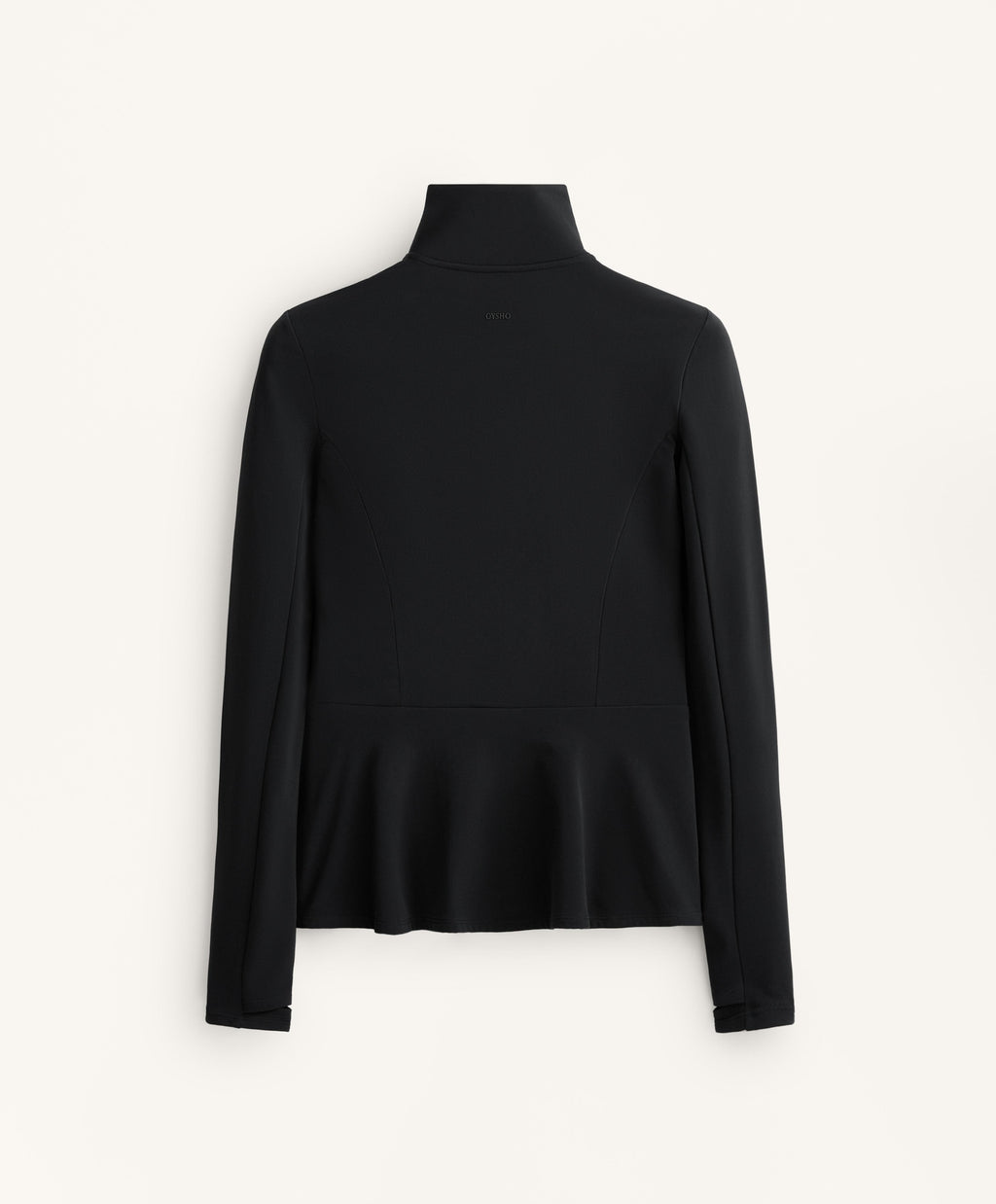 LIGHT WARM PEPLUM TECHNICAL JACKET