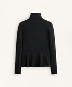 LIGHT WARM PEPLUM TECHNICAL JACKET