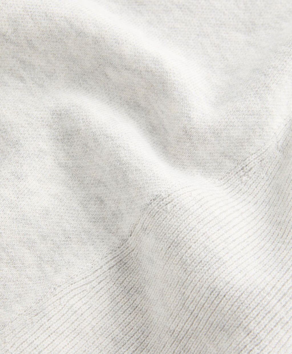 RIB KNIT HALF ZIP JUMPER