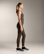 COMPRESSIVE BLOCK LONG JUMPSUIT