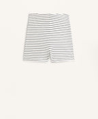 HIGH RISE EVERMOVE STRIPED 8CM HOT PANT