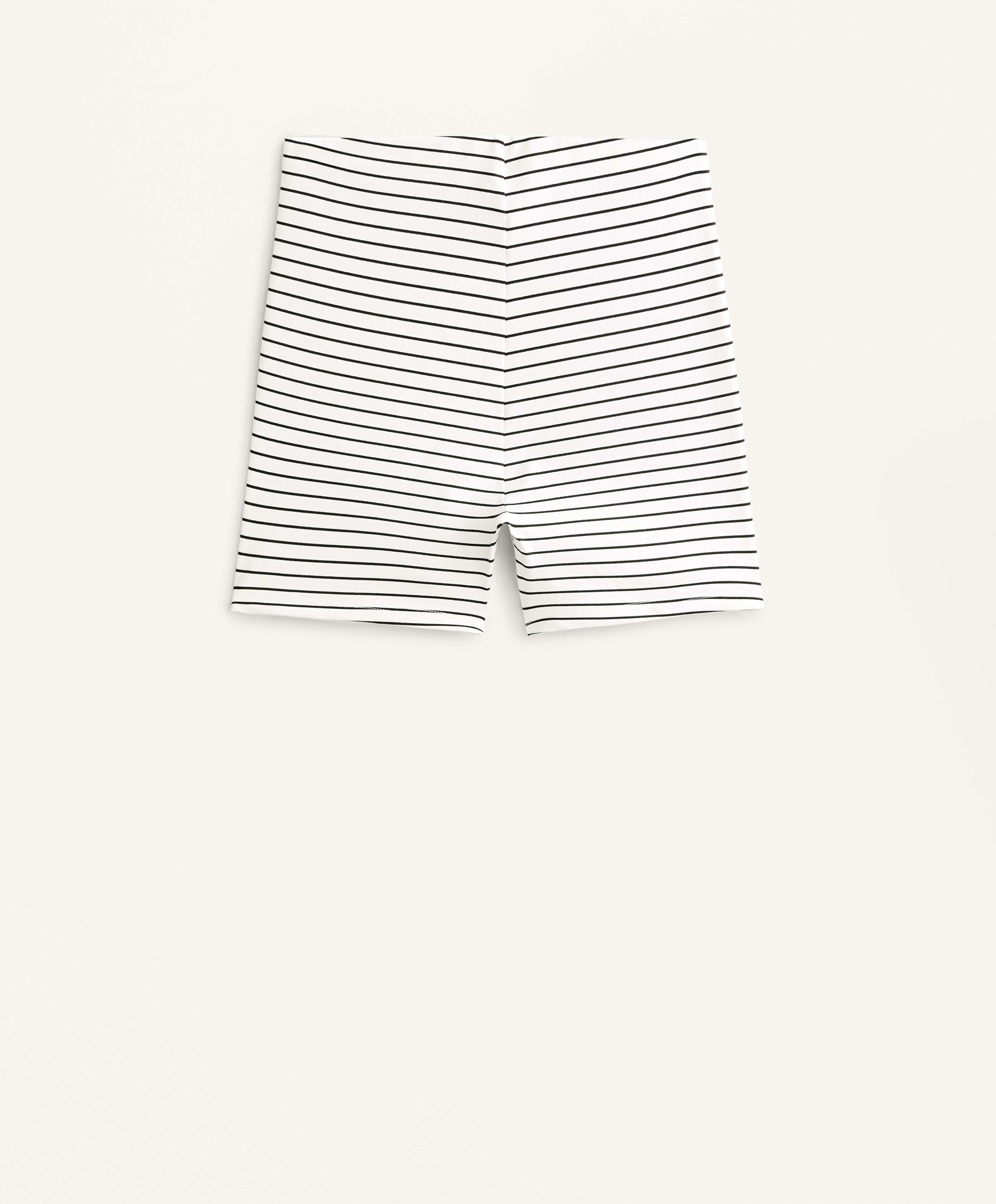 HIGH RISE EVERMOVE STRIPED 8CM HOT PANT