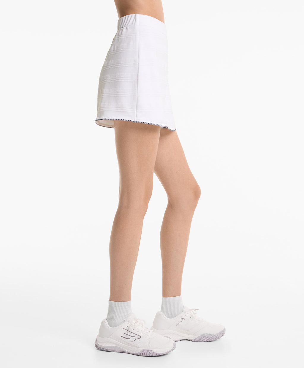 JACQUARD PIQUE SKORT 100% COTTON