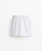 JACQUARD PIQUE SKORT 100% COTTON