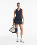 JACQUARD PIQUE SKORT 100% COTTON