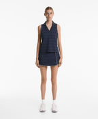JACQUARD PIQUE SKORT 100% COTTON