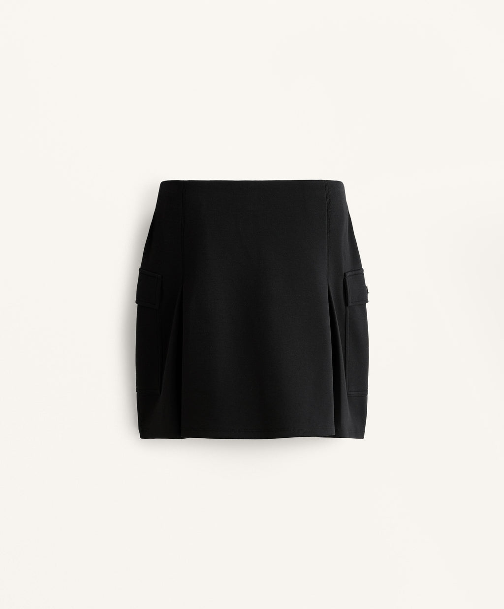 COTTON PIQUE CARGO SKIRT