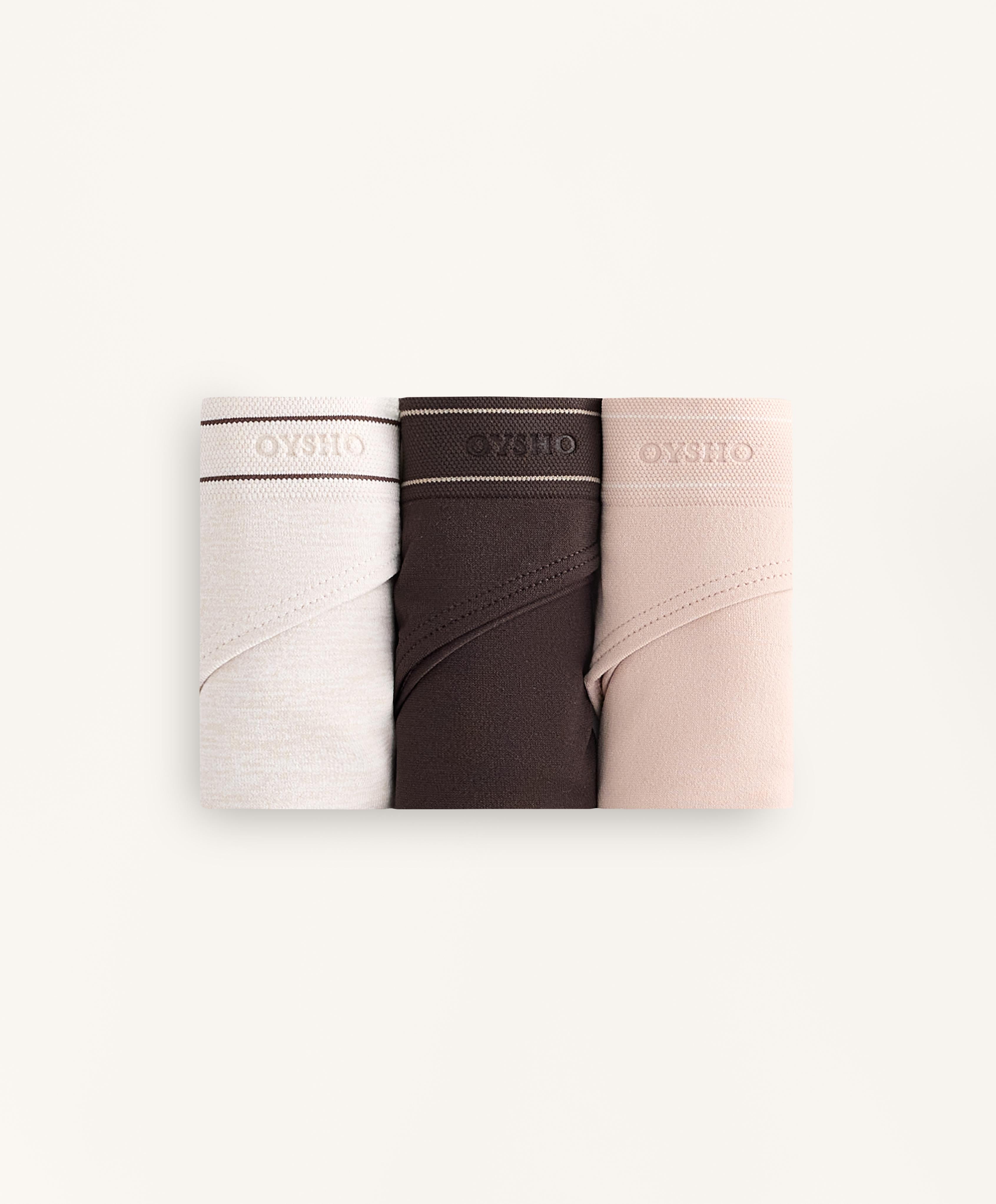 3 SEAMLESS SOFT TOUCH THONGS