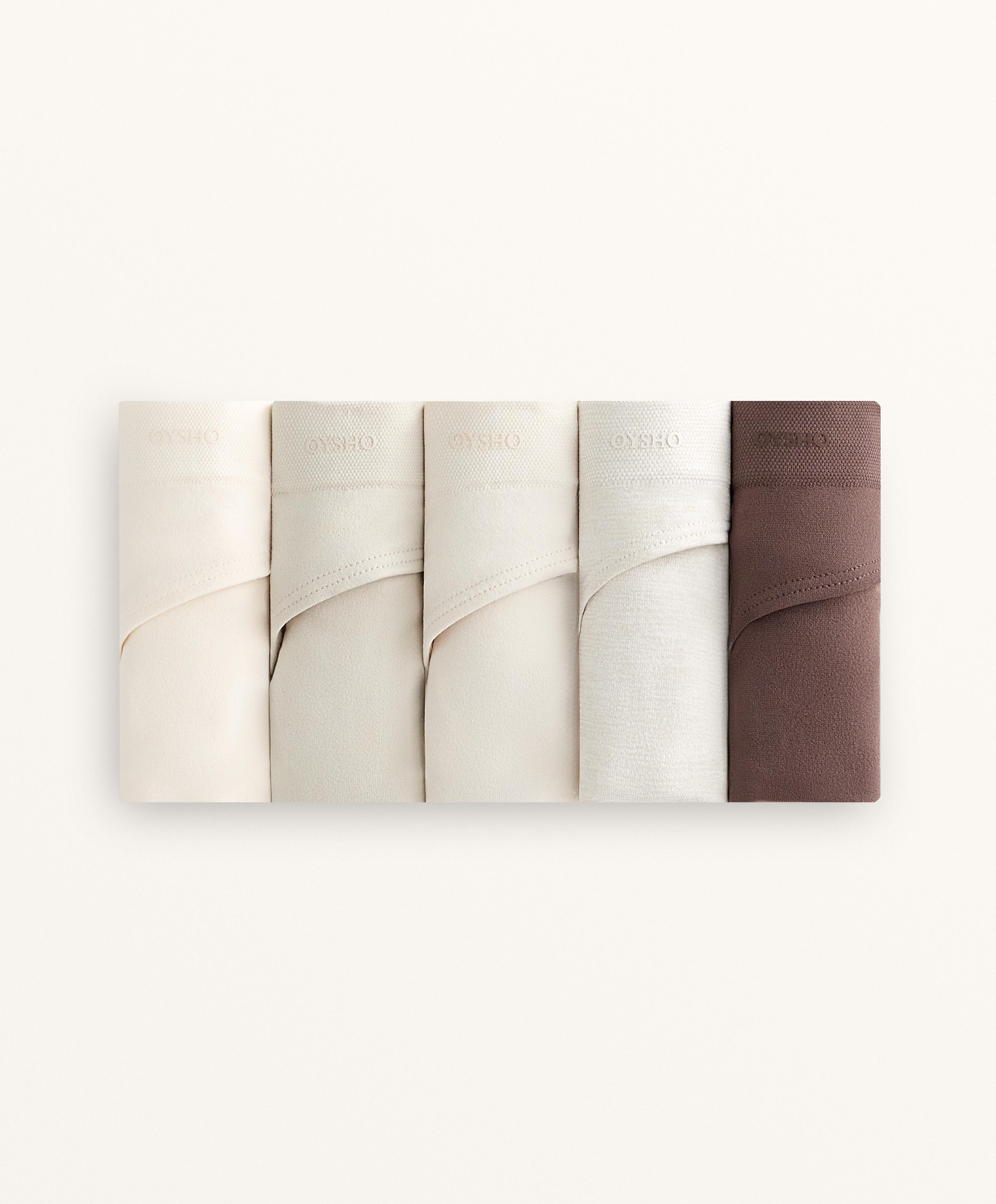 5 SEAMLESS SOFT TOUCH THONGS