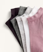 5 PACK COTTON BLEND SNEAKER SOCKS