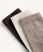 3 PAIRS OF CLASSIC COTTON BLEND SPORTS SOCKS