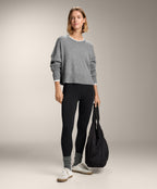 100% CASHMERE KNIT ROUND NECK JUMPER