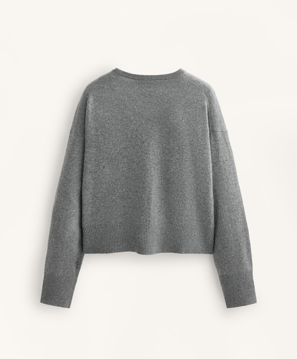 100% CASHMERE KNIT ROUND NECK JUMPER
