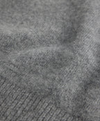 100% CASHMERE KNIT ROUND NECK JUMPER