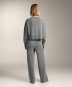 100% CASHMERE KNIT ROUND NECK JUMPER