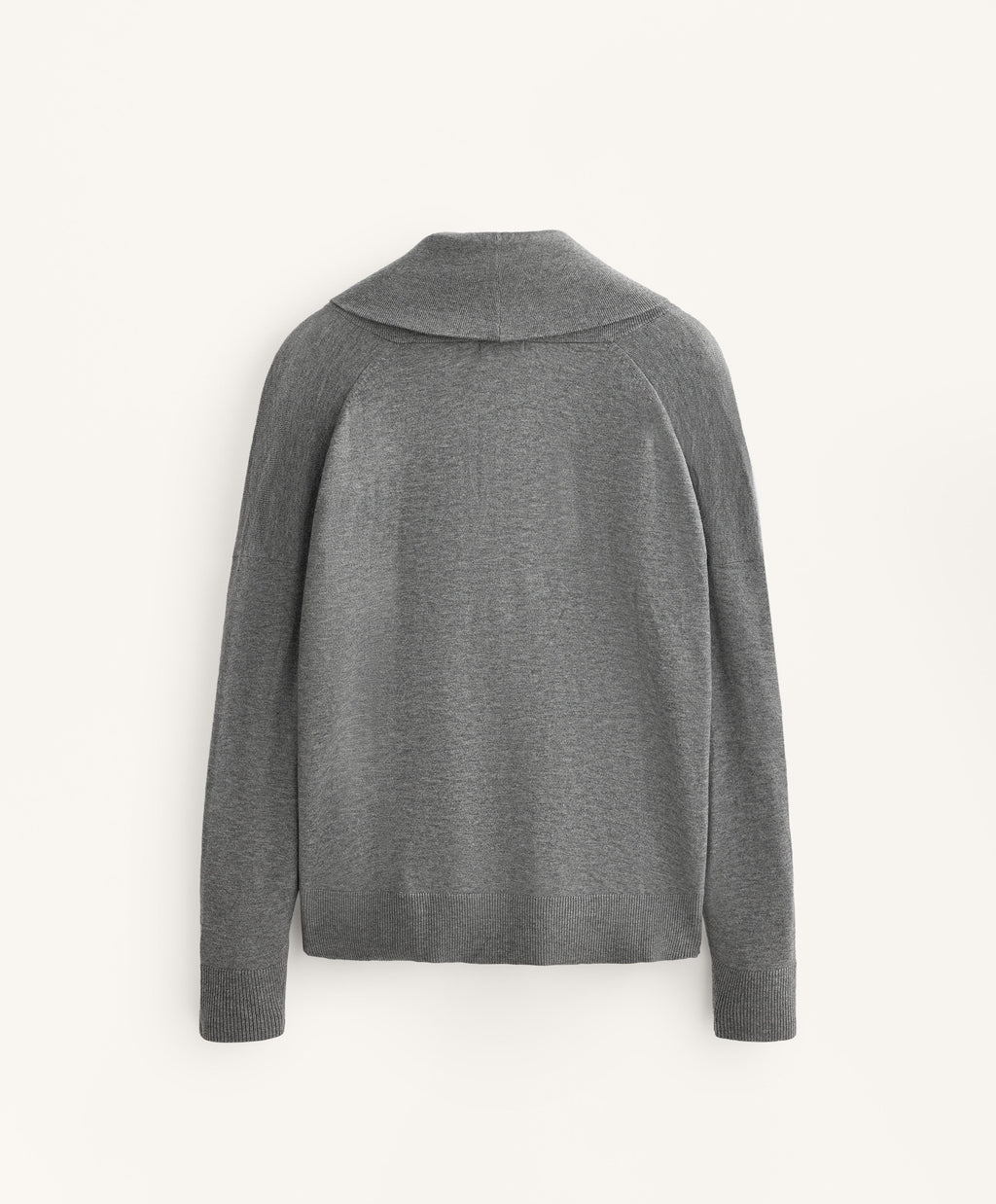 V NECK JUMPER WITH LAPEL