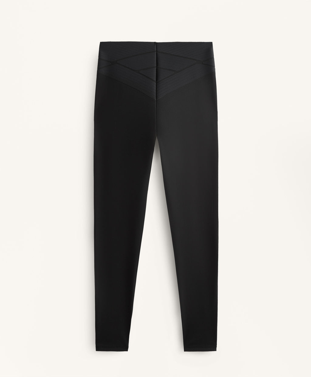 ANKLE LENGTH HIGH RISE COMPRESSIVE CORE CONTROL BLOCK LEGGINGS 65 CM