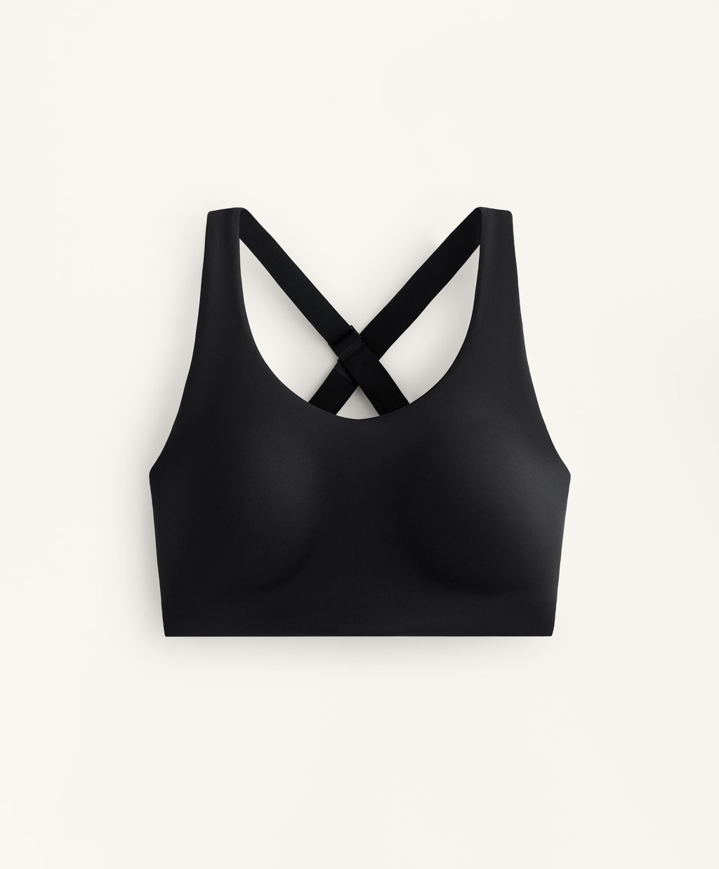 COMPRESSIVE CROSS BACK SPORTS BRA WITH FIRM SUPPORT