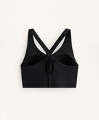 COMPRESSIVE CROSS BACK SPORTS BRA WITH FIRM SUPPORT