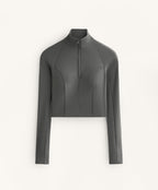 COMFORTLUX LONG SLEEVE RIB SIDE TANK TOP