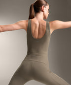 COMFORTLUX RIB OPEN BACK BAKER TANK TOP