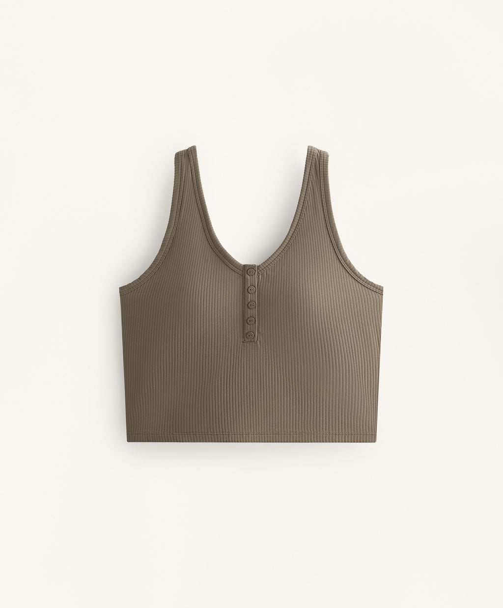 COMFORTLUX RIB OPEN BACK BAKER TANK TOP