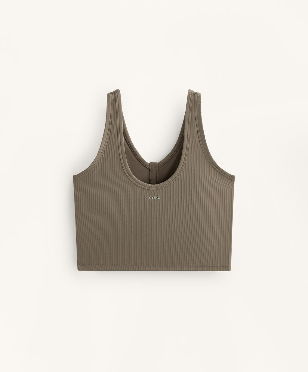 COMFORTLUX RIB OPEN BACK BAKER TANK TOP