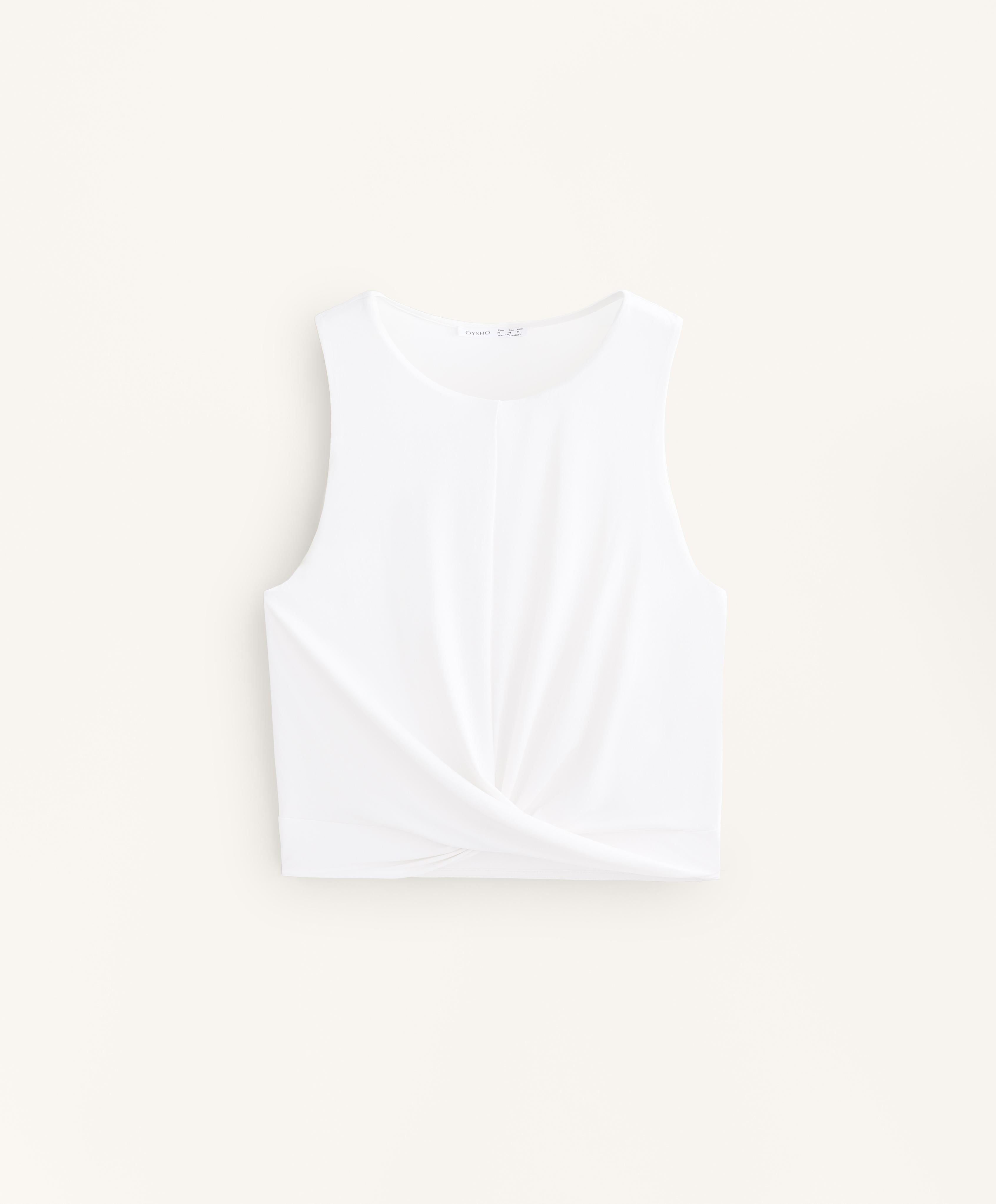 CROSSOVER HEM TANK TOP