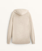 FINE KNIT HOODED JUMPER