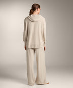 FINE KNIT HOODED JUMPER