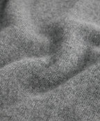 100% CASHMERE KNIT HOODIE SWEATSHIRT