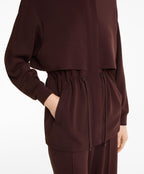 LONG SOFT FEEL MODAL JACKET WITH POCKETS