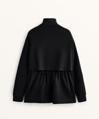 LONG SOFT FEEL MODAL JACKET WITH POCKETS