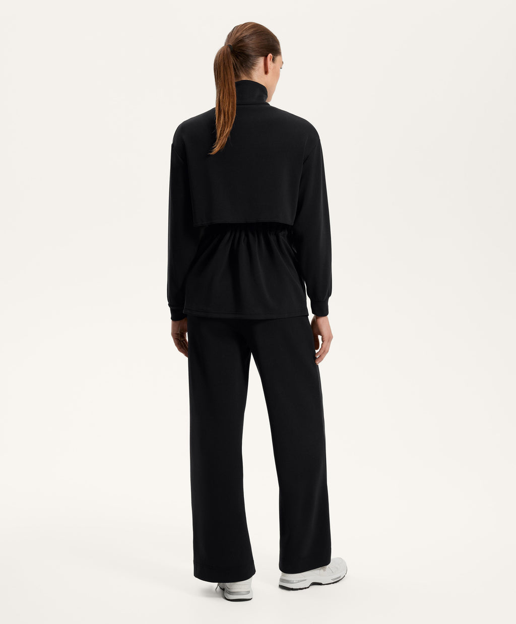 LONG SOFT FEEL MODAL JACKET WITH POCKETS