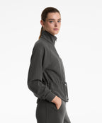 ADJUSTABLE WAIST RIB JACKET 29% MODAL