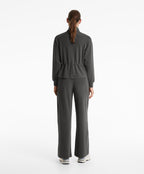 ADJUSTABLE WAIST RIB JACKET 29% MODAL