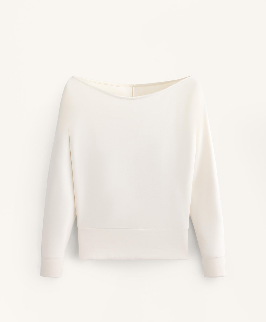 ROUND NECK SWEATSHIRT WITH SOFT TOUCH MODAL