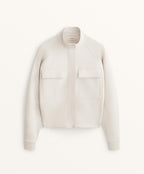 PIQUE POCKETS JACKET WITH COTTON