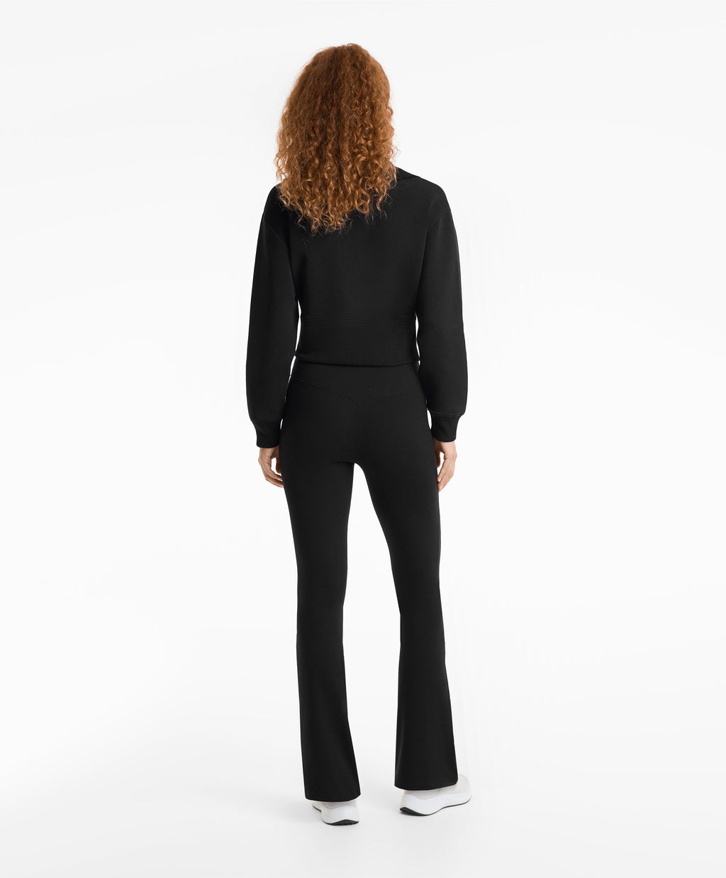 COTTON BLEND HIGH NECK JACKET