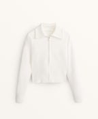 HIGH NECK KNIT JACKET