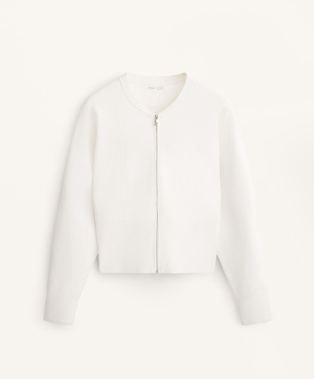 KNIT BOMBER JACKET