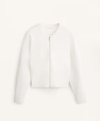 KNIT BOMBER JACKET