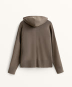 LONG WASHED KNIT JACKET