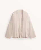 LAPEL COLLAR KNIT CARDIGAN