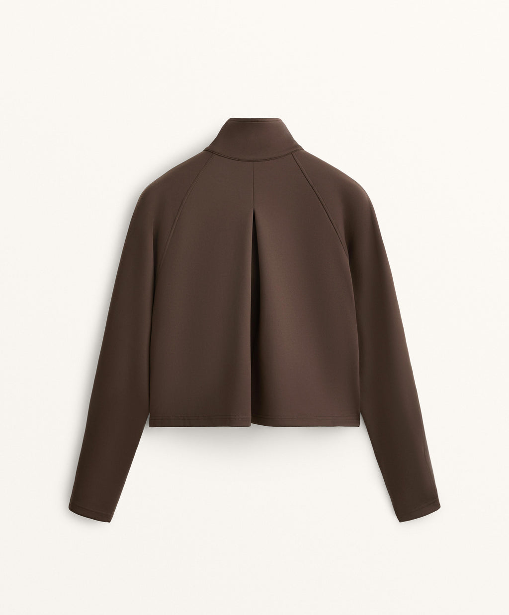 NEOPRENE EFFECT JACKET WITH POCKETS