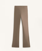 HIGH RISE COMPRESSIVE CORE CONTROL BLOCK STRIPE FLARE TROUSERS